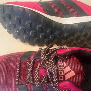 Adidas Pink and Black Running Shoes